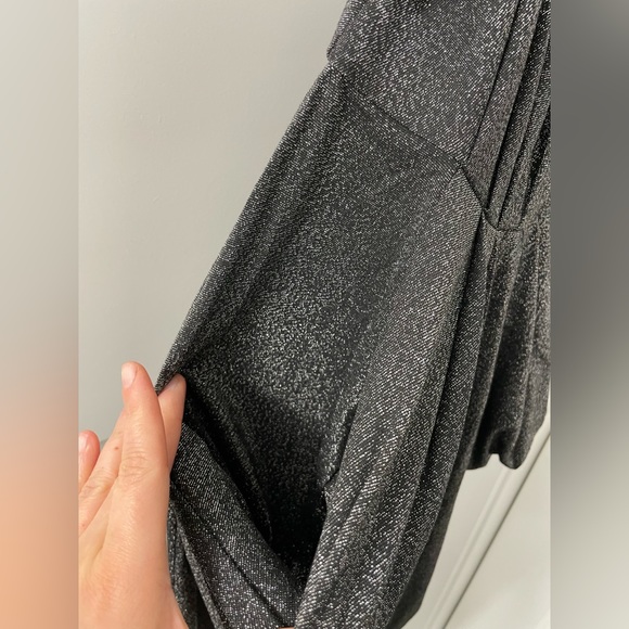 NWT | BCBGenaration|  Midi Metalic Black Dress | Small - Picture 11 of 14